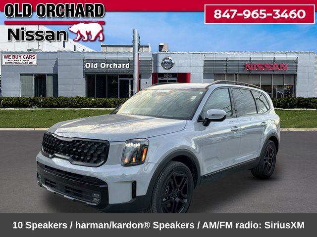 Wolf Gray 2025 Kia Telluride SX-Prestige X-Line AWD SUV / Crossover All-Wheel Drive 8-Speed Automatic