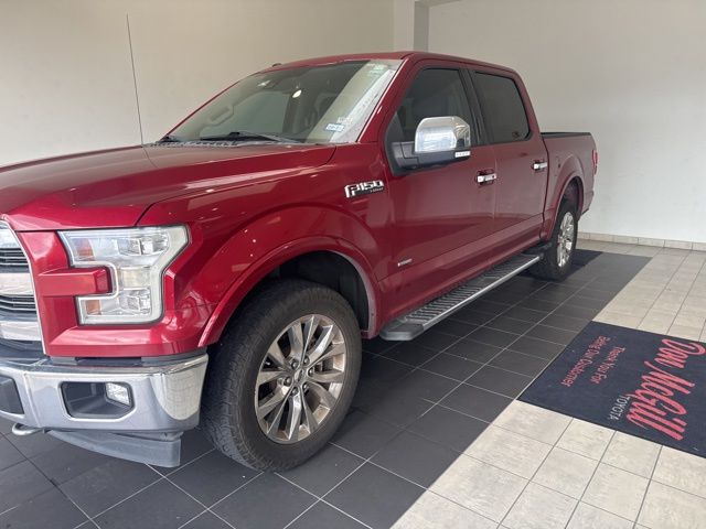 2017 Ford F-150 Lariat Red at Classic Elite Chevrolet Sugar Land