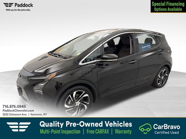 Mosaic Black Metallic 2023 Chevrolet Bolt EV Hatchback Front-Wheel Drive 1-Speed Automatic