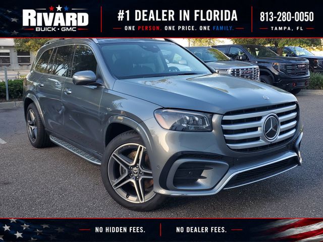 Obsidian Black Metallic 2026 Mercedes-Benz GLS SUV / Crossover All-Wheel Drive 9-Speed Automatic