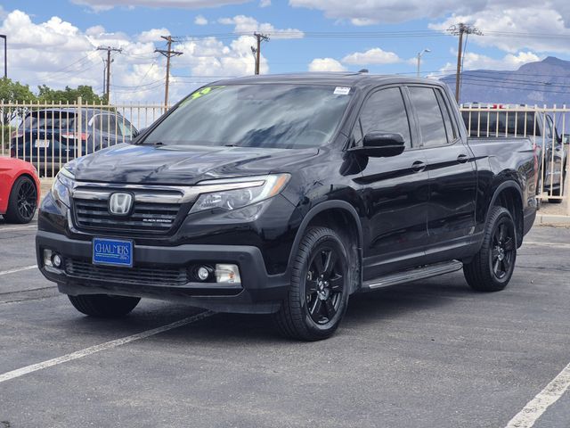 Crystal Black Pearl 2019 Honda Ridgeline Pickup Truck All-Wheel Drive 6-Speed Automatic