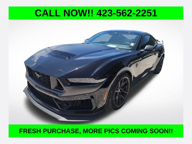 Shadow Black 2025 Ford Mustang Coupe Rear-Wheel Drive Automatic