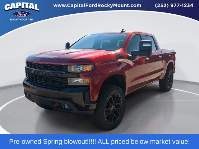 Cherry Red Tintcoat 2022 Chevrolet Silverado 1500 Pickup Truck Four-Wheel Drive Automatic