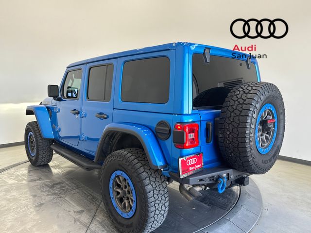 Used 2022 Blue Jeep Unlimited Rubicon 392 image 32