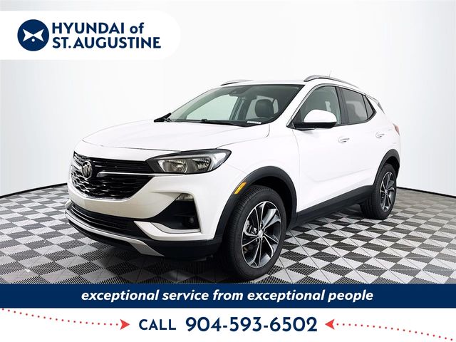 Summit White 2022 Buick Encore GX SUV / Crossover All-Wheel Drive 9-Speed Automatic