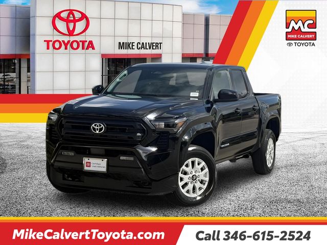 Black 2025 Toyota Tacoma Pickup Truck Four-Wheel Drive 8-Speed Automatic