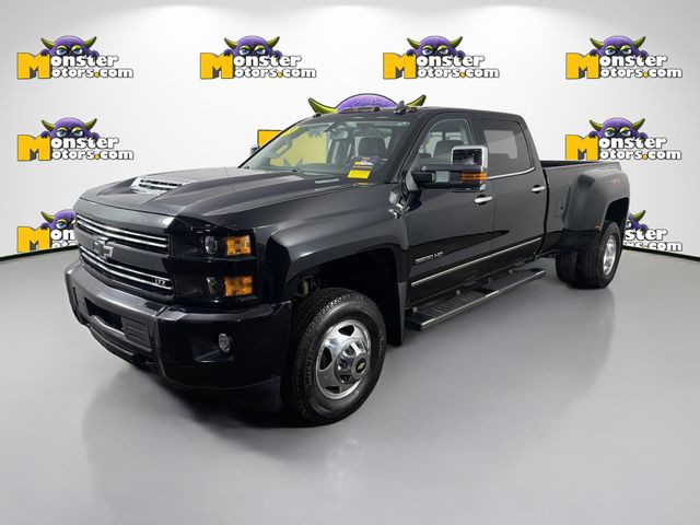 Black 2019 Chevrolet Silverado 3500HD Pickup Truck Four-Wheel Drive 6-Speed Automatic