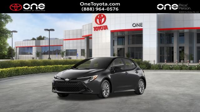 Gray 2026 Toyota Corolla Hatchback Hatchback Front-Wheel Drive Continuously Variable Transmission