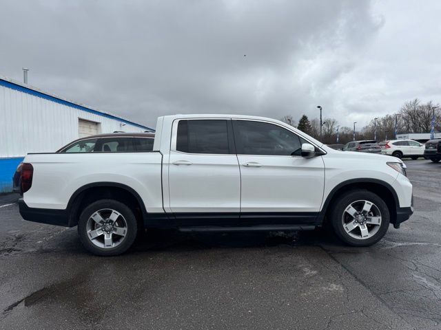 Platinum White Pearl 2024 Honda Ridgeline RTL AWD Pickup Truck All-Wheel Drive 9-Speed Automatic