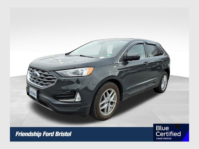 Black 2021 Ford Edge SEL AWD SUV / Crossover All-Wheel Drive 8-Speed Automatic