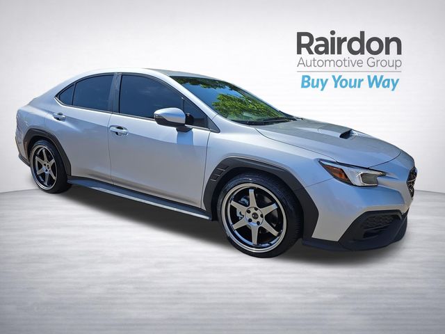 Silver 2022 Subaru WRX Sedan All-Wheel Drive 6-Speed Manual