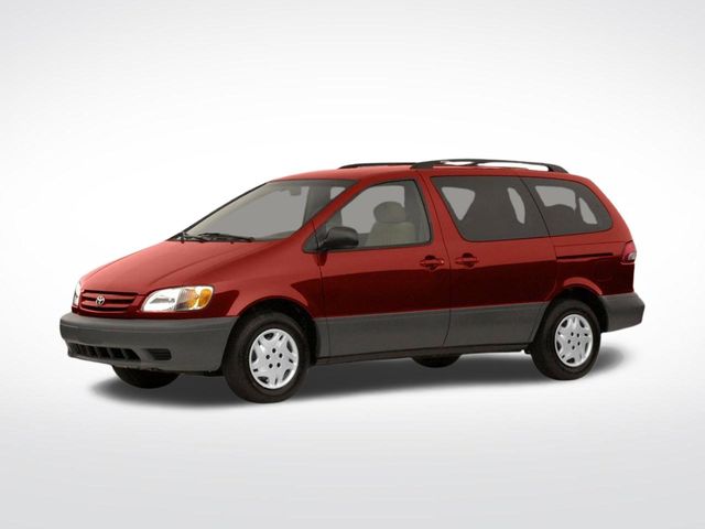 Silver Shadow Pearl 2002 Toyota Sienna Minivan Front-Wheel Drive 4-Speed Automatic