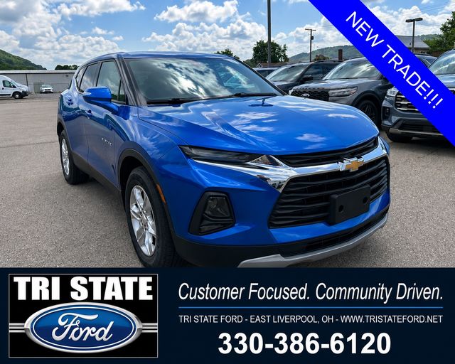 Kinetic Blue Metallic 2019 Chevrolet Blazer SUV / Crossover All-Wheel Drive 9-Speed Automatic