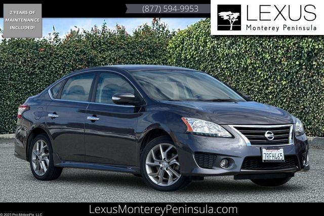 Amethyst Gray 2015 Nissan Sentra SR Sedan Front-Wheel Drive Continuously Variable Transmission
