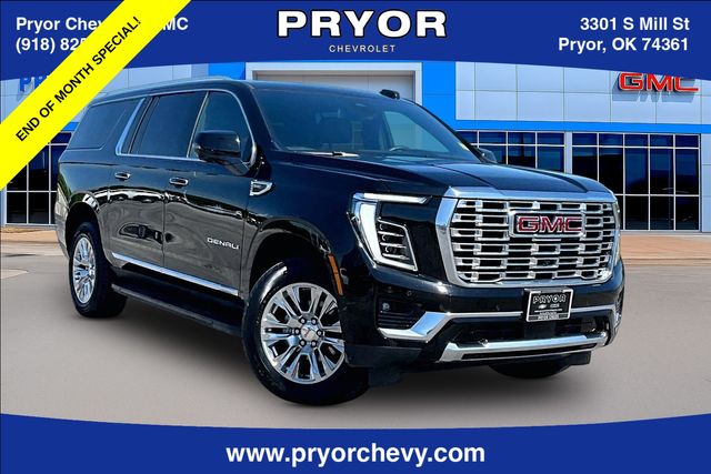 Onyx Black 2025 GMC Yukon XL SUV / Crossover Four-Wheel Drive