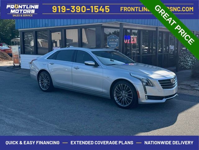 Radiant Silver Metallic 2017 Cadillac CT6 3.6L Premium Luxury AWD Sedan All-Wheel Drive 8-Speed Automatic