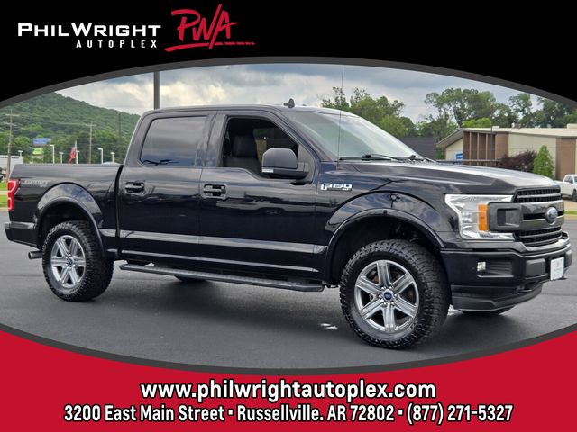 Black Metallic 2019 Ford F-150 XLT SuperCrew 4WD Pickup Truck Four-Wheel Drive Automatic