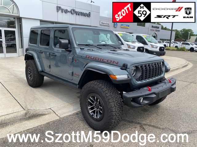 Gray 2025 Jeep Wrangler SUV / Crossover Four-Wheel Drive 8-Speed Automatic