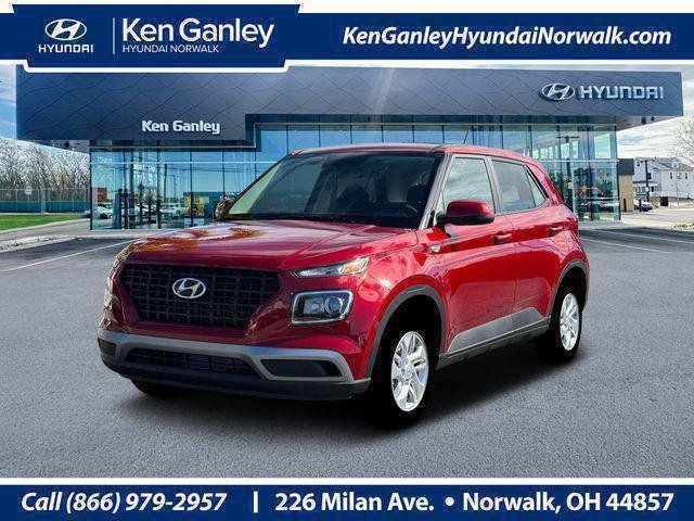 Ultimate Red 2026 Hyundai Venue SUV / Crossover Front-Wheel Drive Continuously Variable Transmission