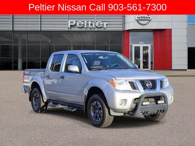 Brilliant Silver 2018 Nissan Frontier Pickup Truck Four-Wheel Drive 5-Speed Automatic Overdrive