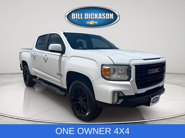 Summit White 2021 GMC Canyon Pickup Truck Four-Wheel Drive 8-Speed Automatic