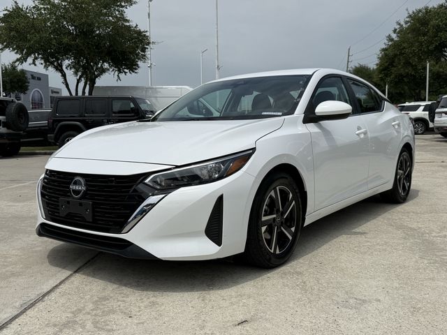 2024 Nissan Sentra SV White at Central Houston Nissan
