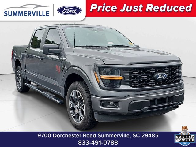Black (Charcoal) 2024 Ford F-150 Pickup Truck Four-Wheel Drive Automatic