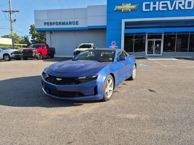 Riverside Blue Metallic 2021 Chevrolet Camaro Convertible Rear-Wheel Drive Automatic