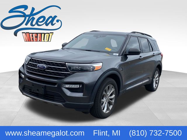 Gray (Magnetic Metallic) 2020 Ford Explorer SUV / Crossover All-Wheel Drive Automatic