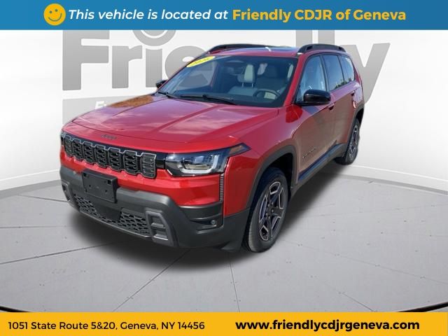 Red Hot Pearlcoat 2026 Jeep Cherokee SUV / Crossover Four-Wheel Drive Continuously Variable Transmission