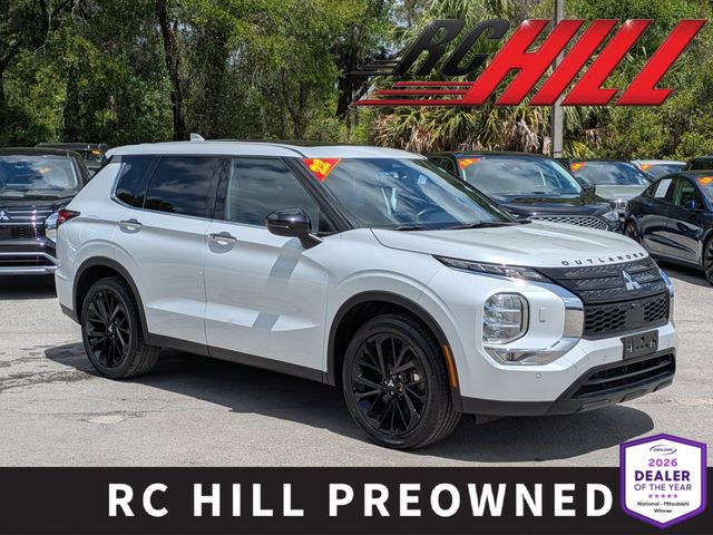 White Diamond 2022 Mitsubishi Outlander Black Edition S-AWC SUV / Crossover All-Wheel Drive Continuously Variable Transmission