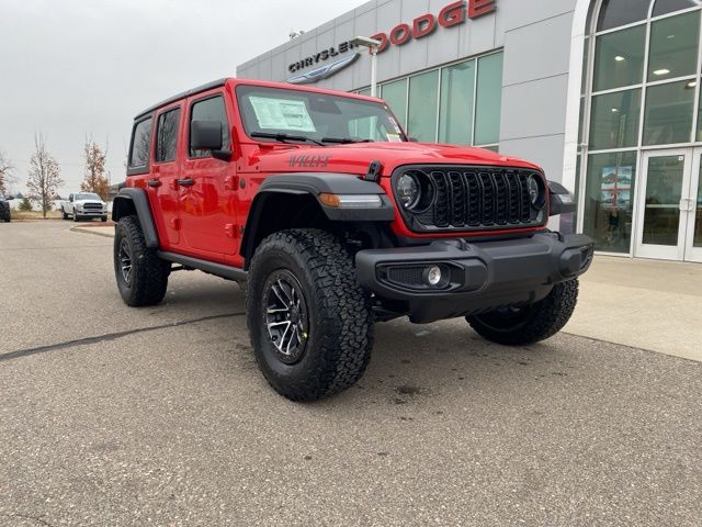 2026 Jeep Wrangler Willys - Firecracker Red Clearcoat exterior view 3