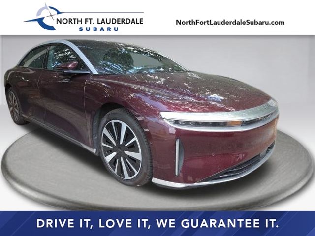Red 2024 Lucid Air Sedan All-Wheel Drive 1-Speed Automatic
