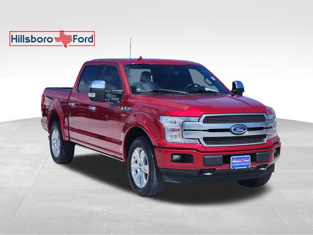 2020 Rapid Red Metallic Tinted Clearcoat Ford F-150 Platinum 4X4 Truck