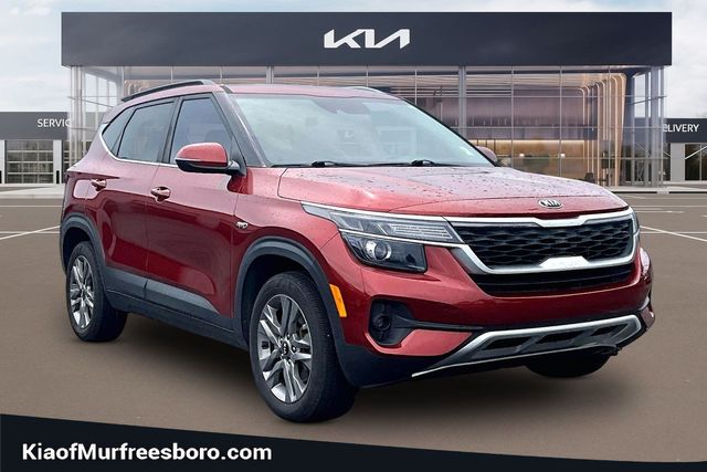 Mars Orange 2021 Kia Seltos SUV / Crossover All-Wheel Drive Continuously Variable Transmission