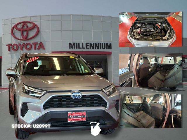Silver Sky Metallic 2024 Toyota RAV4 Hybrid XLE AWD SUV / Crossover All-Wheel Drive Continuously Variable Transmission