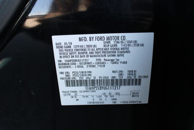 Used 2018 Black Ford SEL image 37