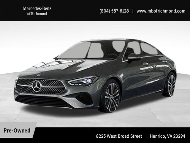 Mountain Gray Metallic 2026 Mercedes-Benz CLA 250 4MATIC Coupe All-Wheel Drive 8-Speed Dual Clutch