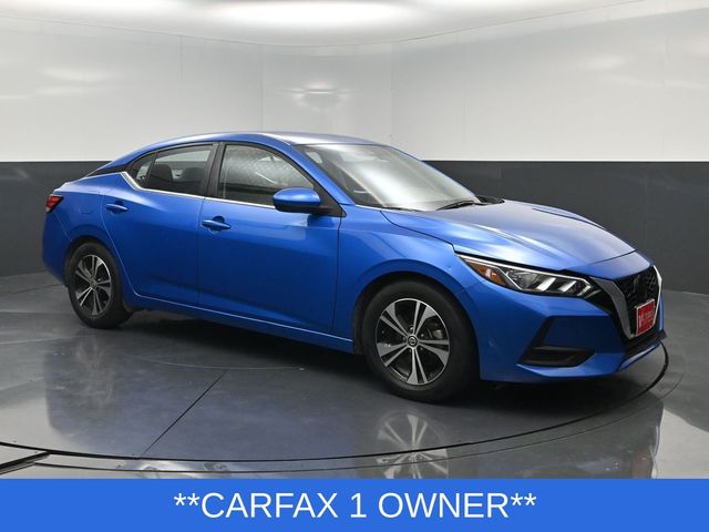 2023 Nissan Sentra SV Blue at DeMontrond Mazda