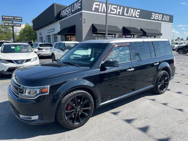 Black 2017 Ford Flex SUV / Crossover All-Wheel Drive 6-Speed Automatic