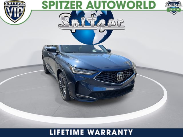 2026 Acura MDX Advance Package Blue at Spitzer Acura