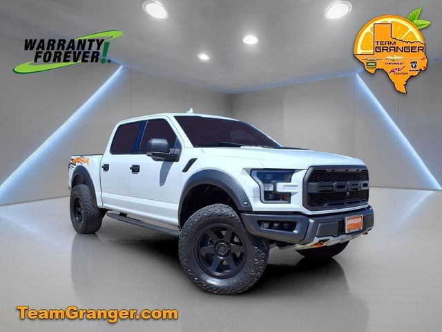 Oxford White 2019 Ford F-150 Raptor SuperCrew 4WD Pickup Truck Four-Wheel Drive Automatic