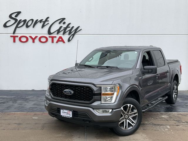 Gray Metallic 2021 Ford F-150 XL SuperCrew 4WD Pickup Truck Four-Wheel Drive Automatic