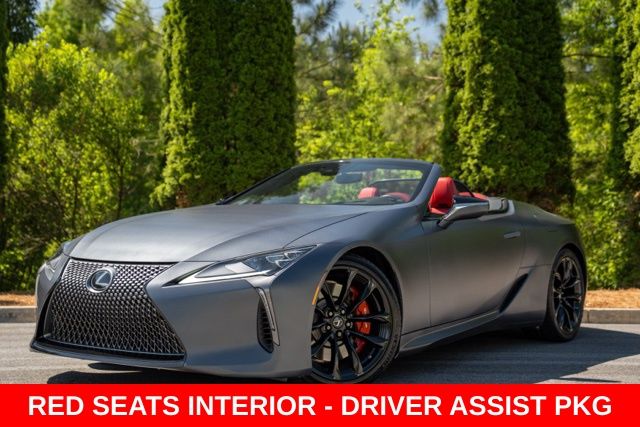 Ultra White 2022 Lexus LC Convertible Rear-Wheel Drive Automatic