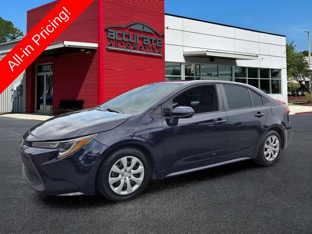Blueprint 2021 Toyota Corolla Sedan Front-Wheel Drive Continuously Variable Transmission