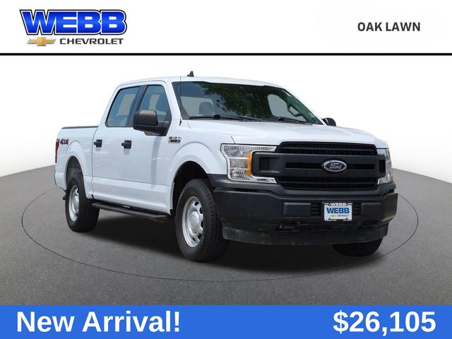 Oxford White 2020 Ford F-150 XL SuperCrew 4WD Pickup Truck Four-Wheel Drive 6-Speed Automatic
