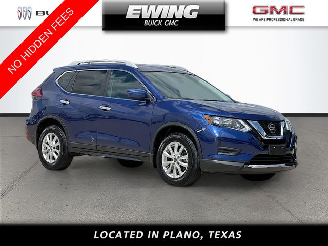 Caspian Blue 2018 Nissan Rogue SV AWD SUV / Crossover All-Wheel Drive Continuously Variable Transmission