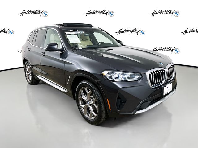 2022 BMW X3 xDrive30i 3