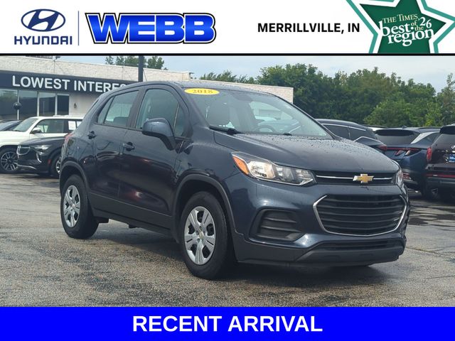 Storm Blue Metallic 2018 Chevrolet Trax SUV / Crossover Front-Wheel Drive 6-Speed Automatic