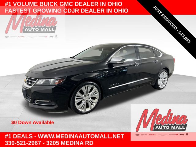 Mosaic Black Metallic 2016 Chevrolet Impala Sedan Front-Wheel Drive 6-Speed Automatic Overdrive